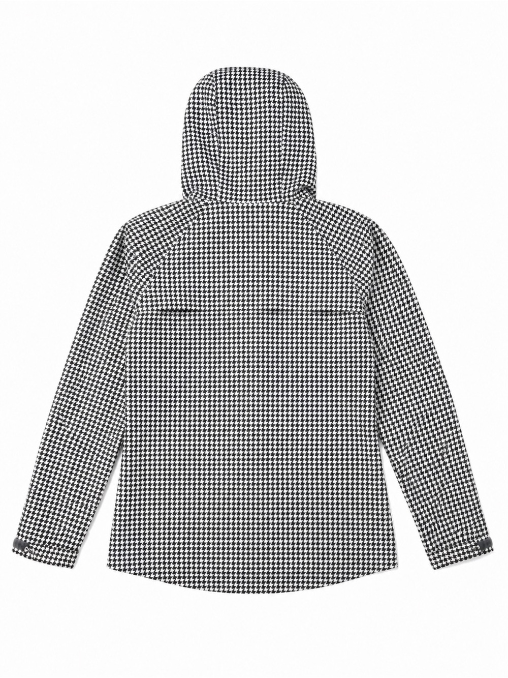 🖤 Columbia Houndstooth Rain Jacket | Size Small | Lightweight Hooded - Picture 3 of 3